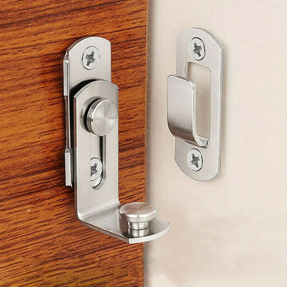 Barrel Bolt Slide - Door Latch Doors Lock 3Inch 90Degree