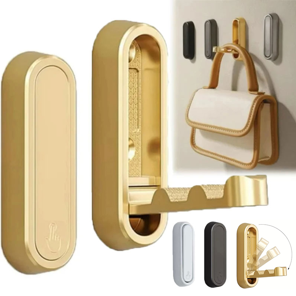 Furniture Hardware Accessories - 1-3pc Folding Wall Hook Concealed Towel