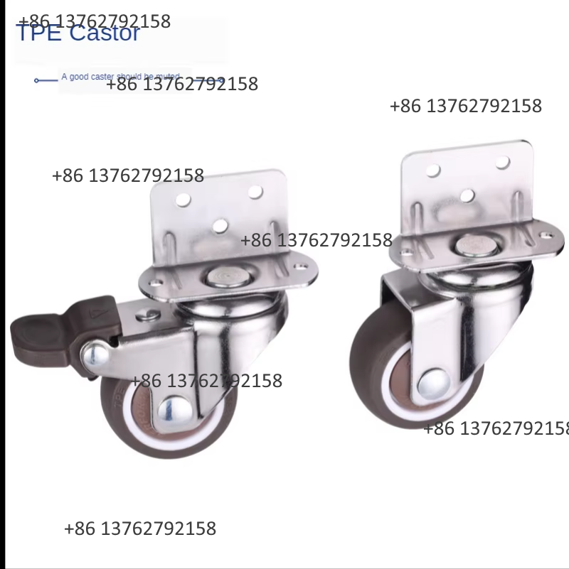 4Pcs Soft Rubber Quiet Swivel  - Furniture Hardware Accessories ulasan dan harga