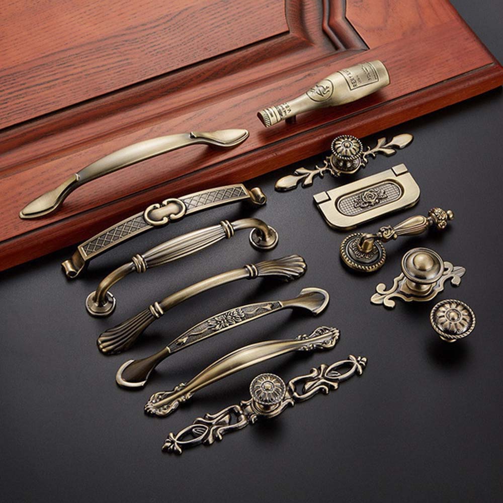 Vintage Bronze Wardrobe Dresse - Furniture Hardware Handles ulasan dan harga
