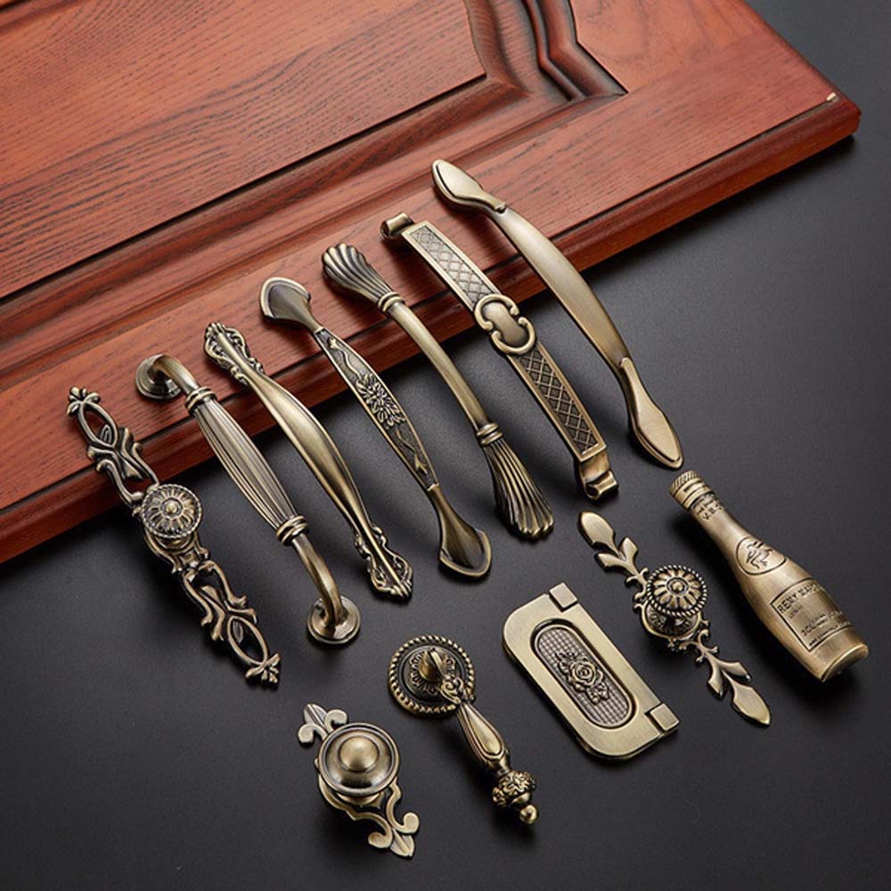 Vintage Bronze Wardrobe Dresse - Furniture Hardware Handles ulasan dan harga