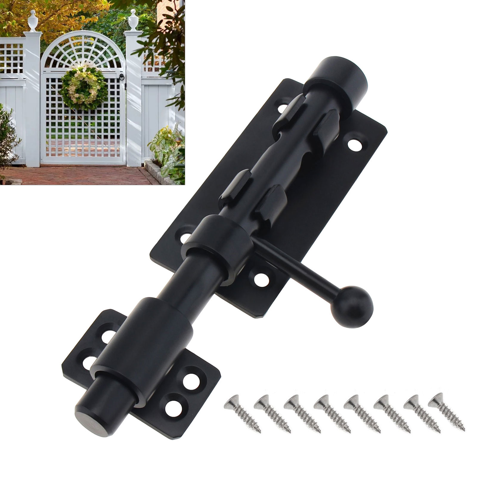6 Inch Thickened Stainless Ste - Barrel Bolt Slide ulasan dan harga