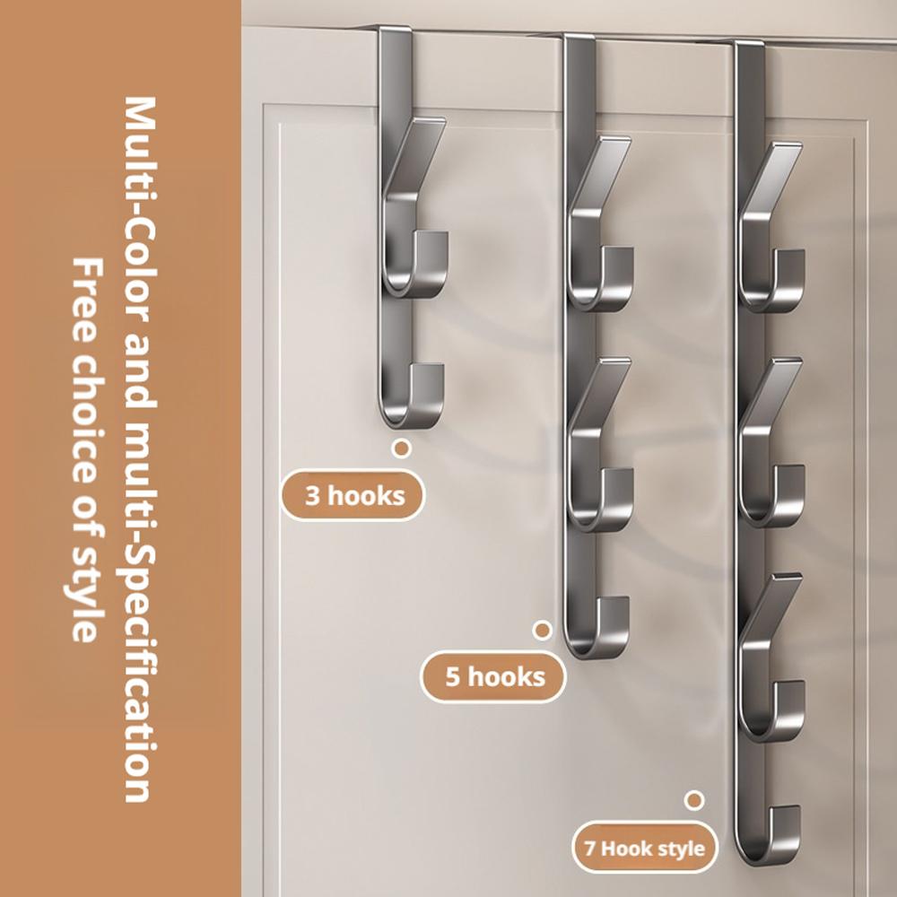 Door Hanging Hook Free-Punch M - Furniture Hardware Accessories ulasan dan harga