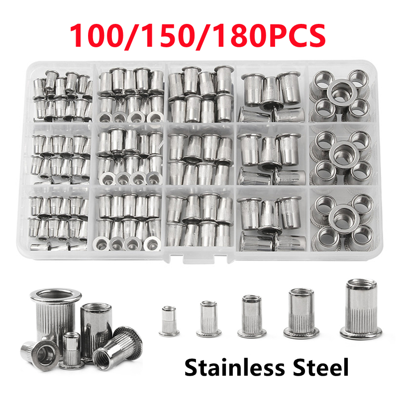 100/150/180pcs Stainless steel - Cam Lock Nut ulasan dan harga