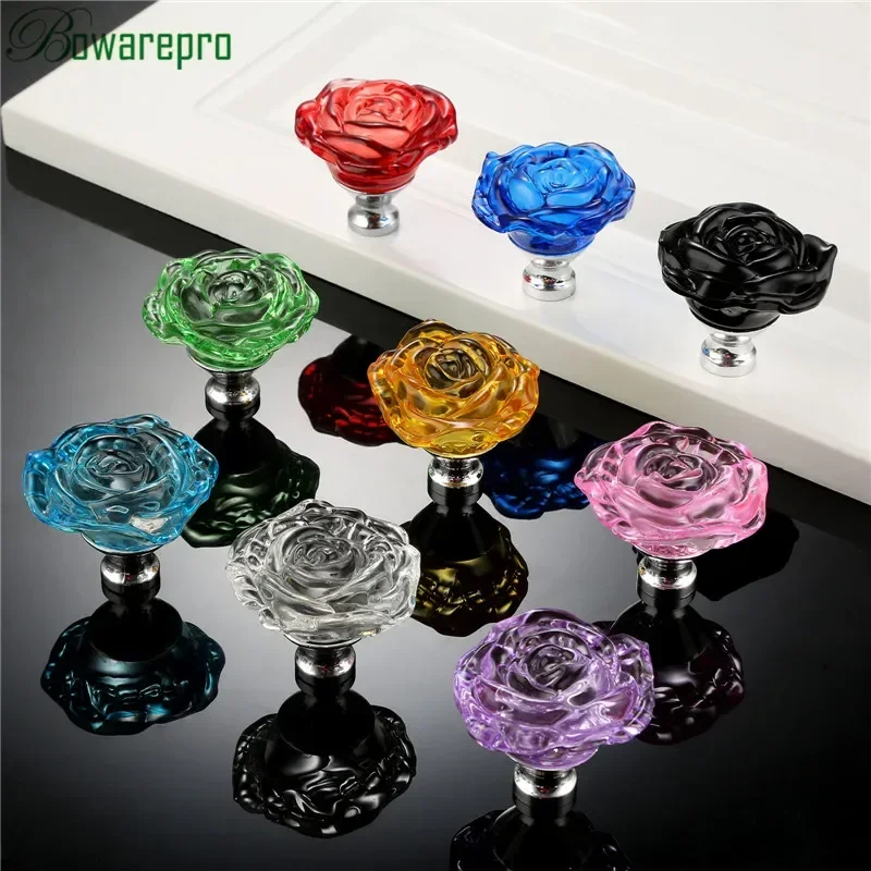 bowarepro 50MM Crystal Rose Gl - Furniture Hardware Handles ulasan dan harga