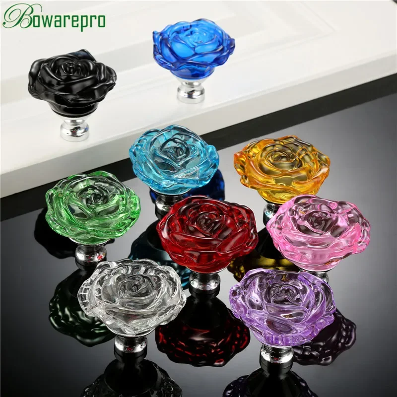 bowarepro 50MM Crystal Rose Gl - Furniture Hardware Handles ulasan dan harga