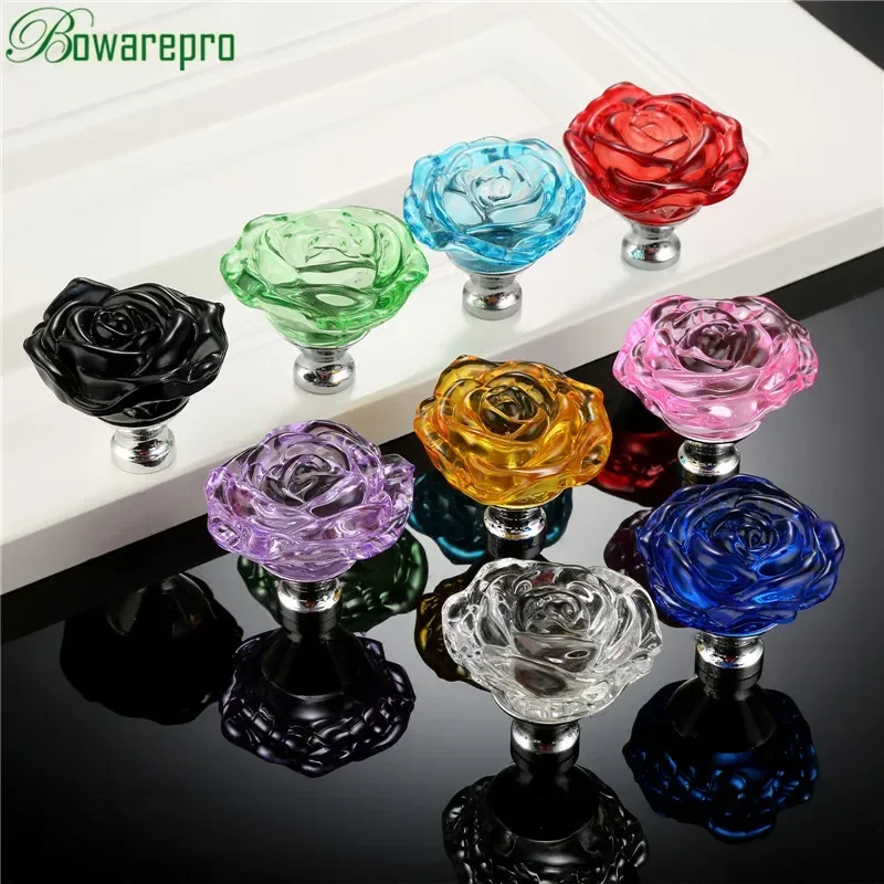 bowarepro 50MM Crystal Rose Gl - Furniture Hardware Handles ulasan dan harga