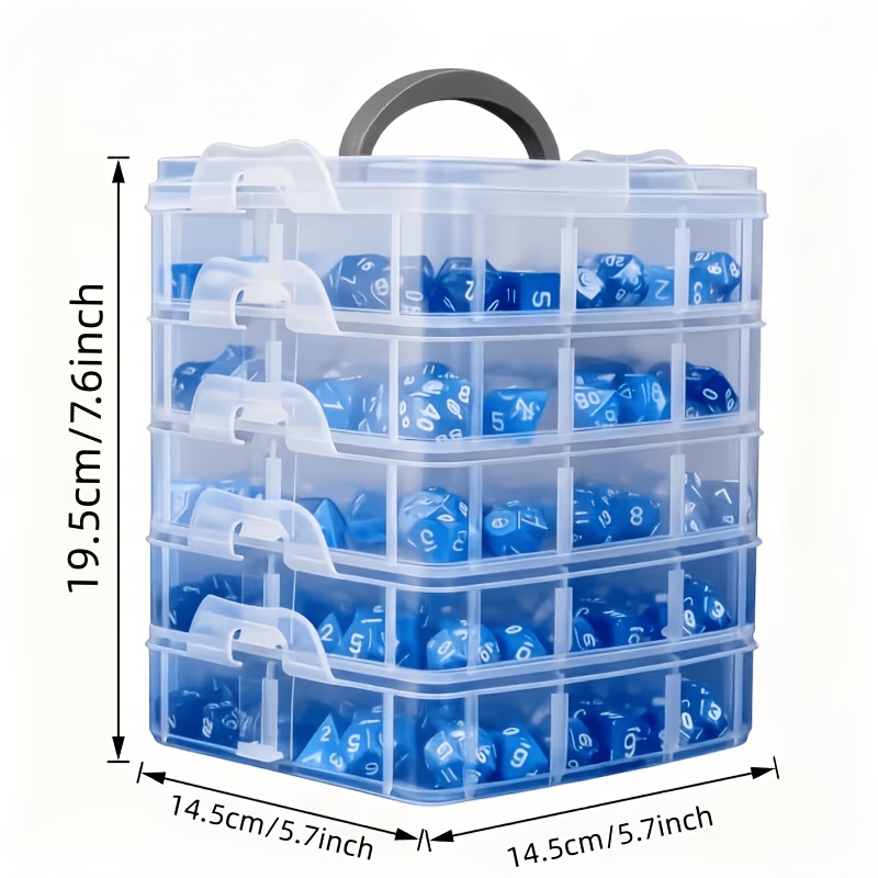 5-layer transparent storage bo - Furniture Hardware Handles ulasan dan harga