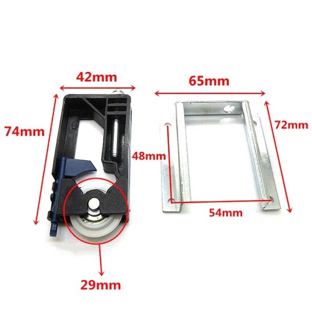 Sliding Door Roller Wooden Cab - Vintage Furniture Hardware Replacement ulasan dan harga