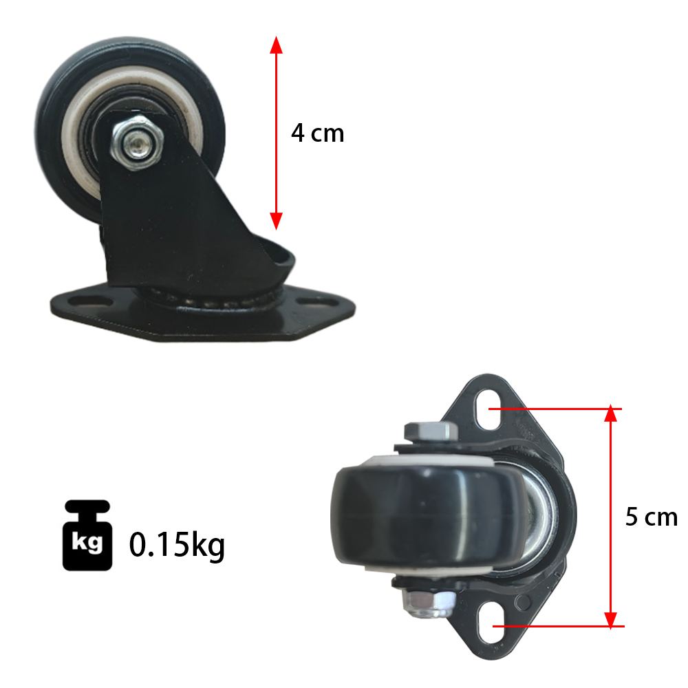 Cargo Trolley Wheel Hardware A - Furniture Hardware Shop ulasan dan harga
