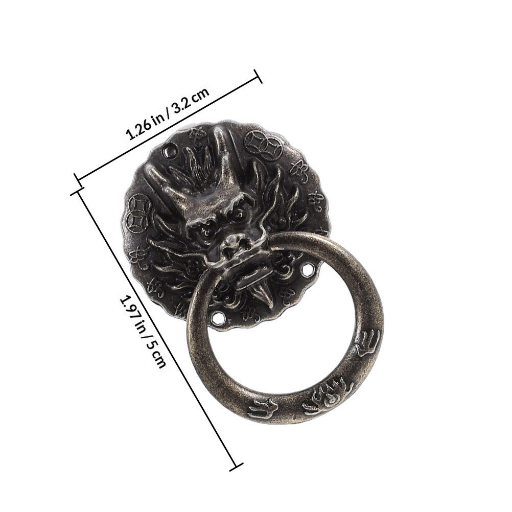 6Pcs Vintage Alloy Retro Drawe - Vintage Furniture Hardware Replacement ulasan dan harga