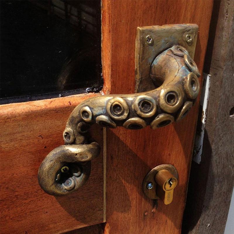 Vintage Octopus Door Knob Outd - Furniture Hardware Handles ulasan dan harga