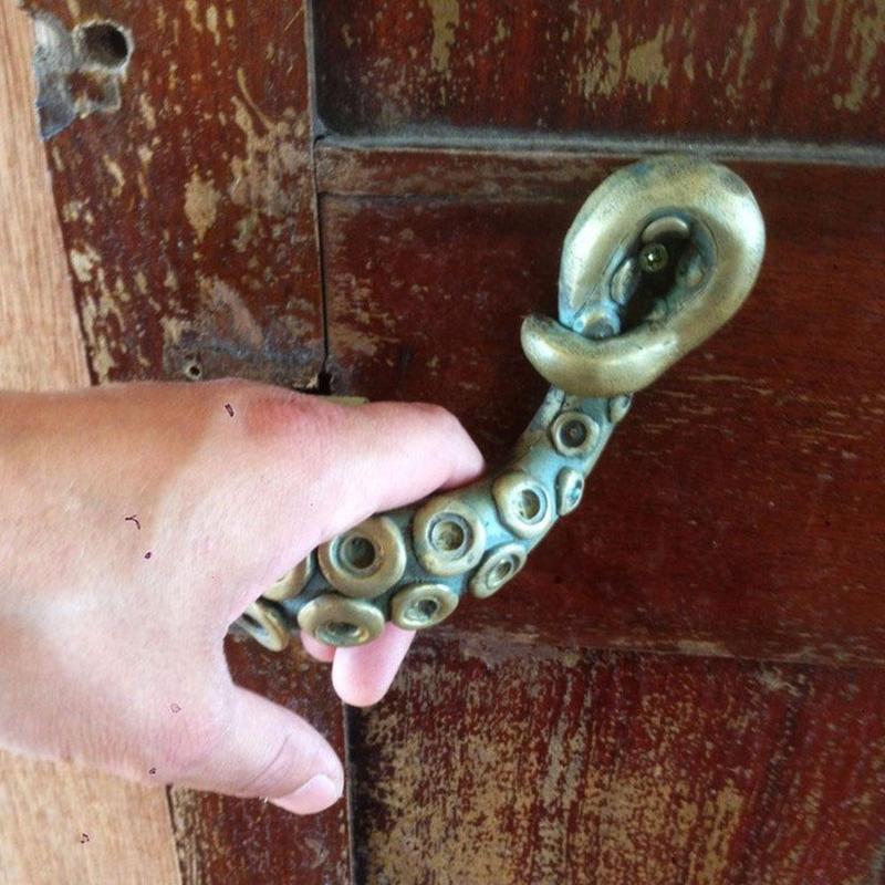 Vintage Octopus Door Knob Outd - Furniture Hardware Handles ulasan dan harga