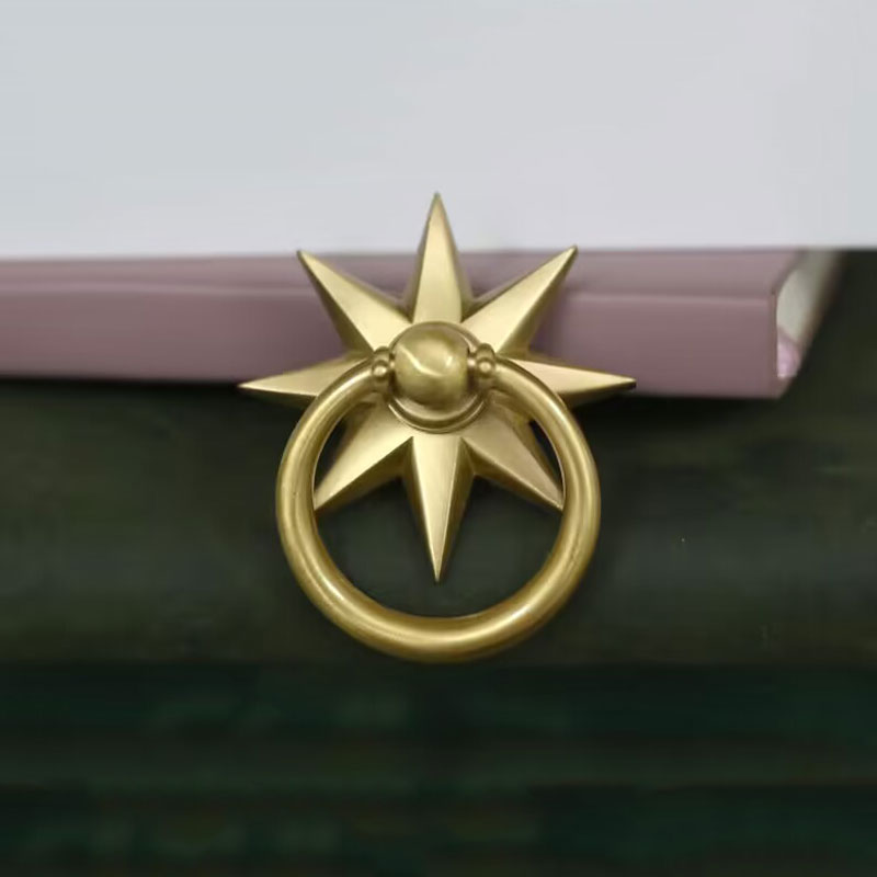 Solid Brass Drop Rings Cabinet - Furniture Hardware Drop Pulls ulasan dan harga