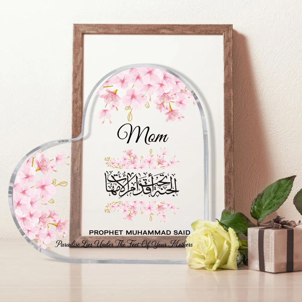 Heart Acrylic Desk Plaque Mom  - Furniture Paradise & Hardware Ghaziabad Photos ulasan dan harga