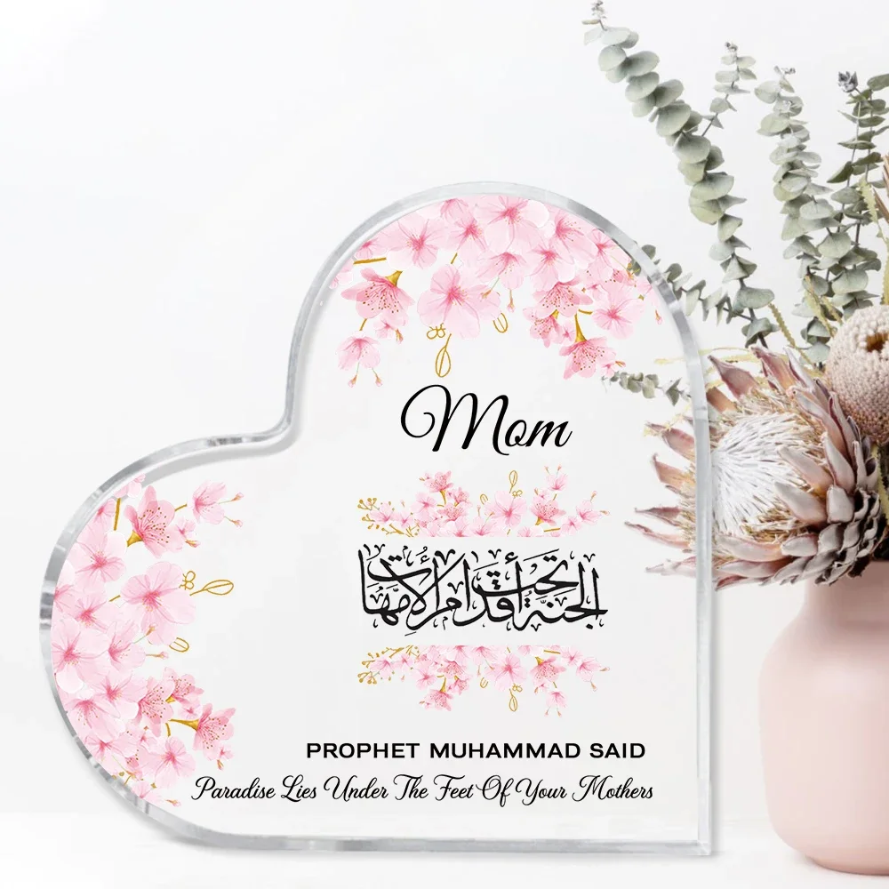 Heart Acrylic Desk Plaque Mom  - Furniture Paradise & Hardware Ghaziabad Photos ulasan dan harga