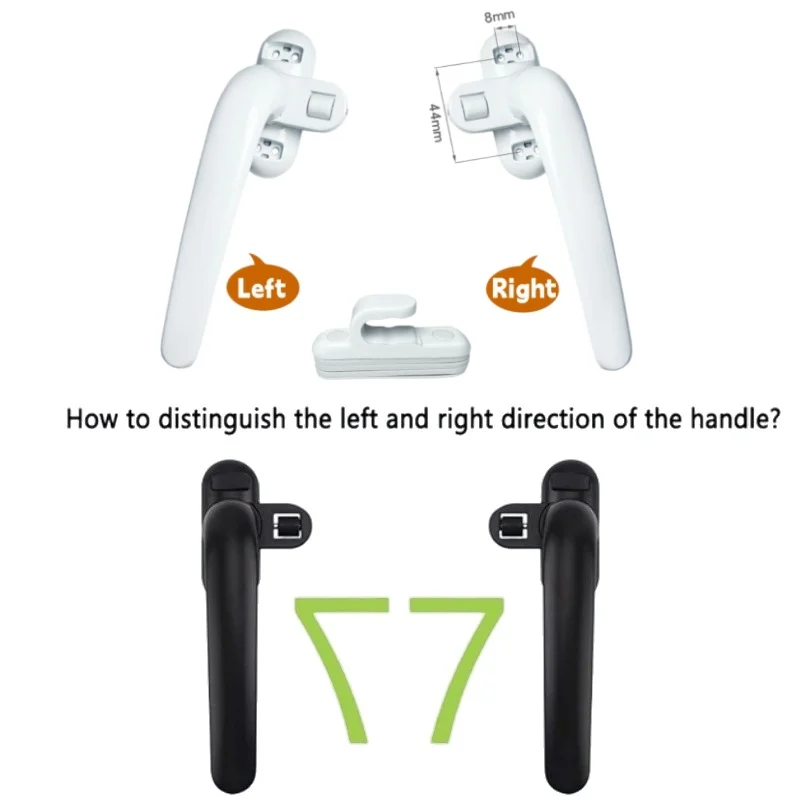 Universal Casement Window Hand - Furniture Hardware Handles ulasan dan harga