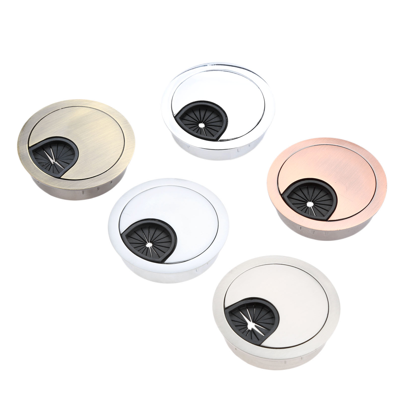 1Pc Zinc Alloy Desk Wire Hole  - Furniture Hardware Outlet ulasan dan harga