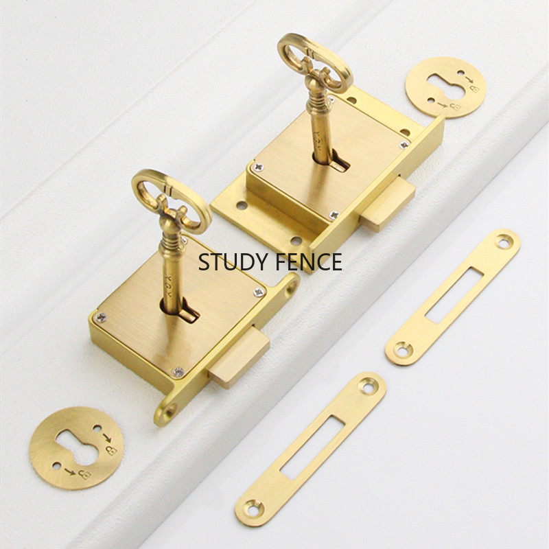 1PC Antique Metal Drawer Lock  - Furniture Hardware Accessories ulasan dan harga