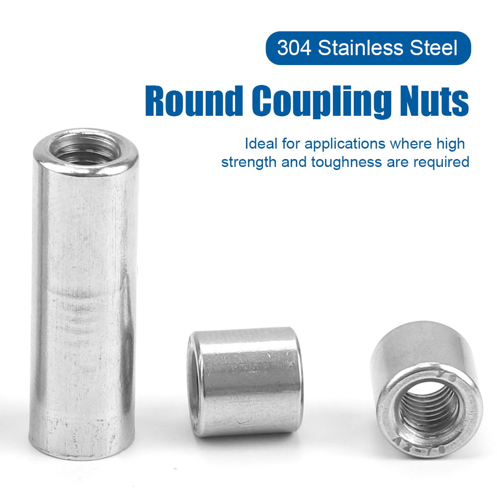 1-5pcs Round Coupling Nuts Sta - Cam Lock Nut ulasan dan harga