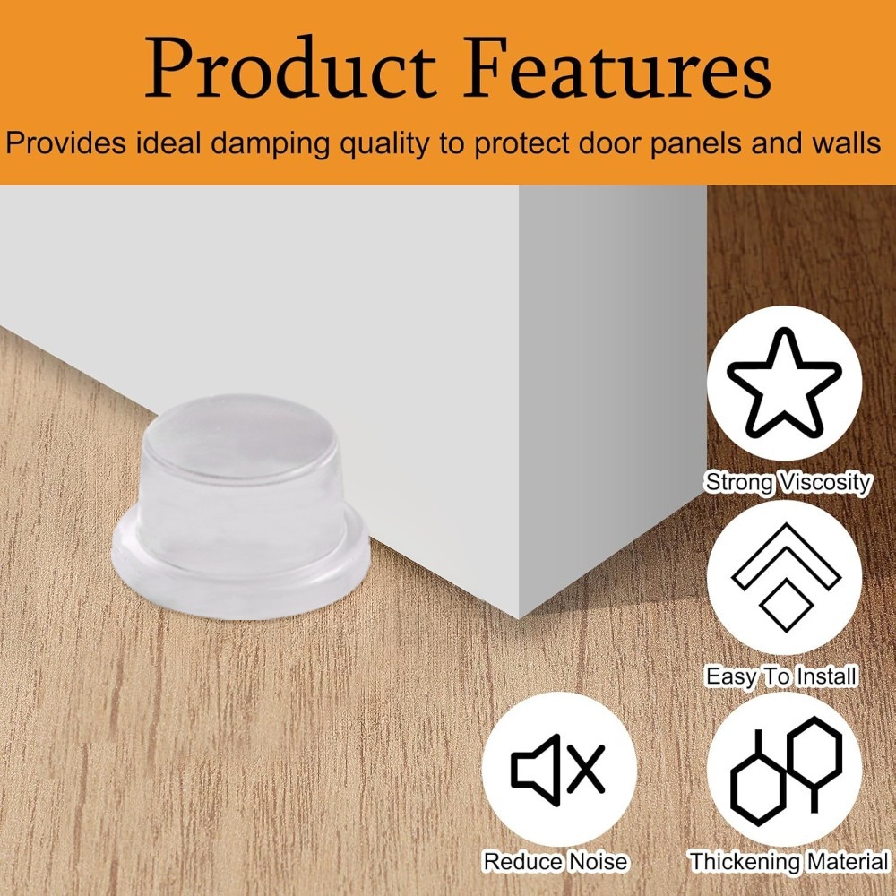 Silicone Door Stopper Wall Pro - Furniture Hardware Accessories ulasan dan harga