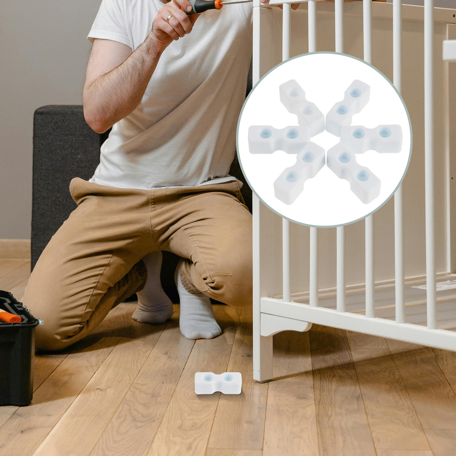 20Pcs Baby Crib Screws Accesso - Furniture Hardware Accessories ulasan dan harga